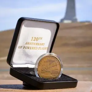 120th Anniversary of Powered Flight Coin-Proof-like Brass