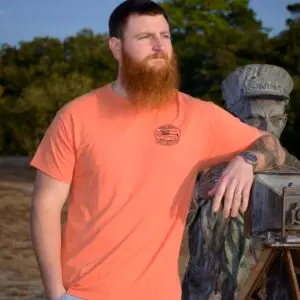 First Flight Society 120th Anniversary Sunset Orange T-Shirt