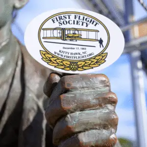 First Flight Society Sticker