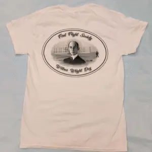 Wilbur Wright Day T-Shirts (White)