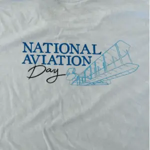National Aviation Day T-Shirts (Blue)